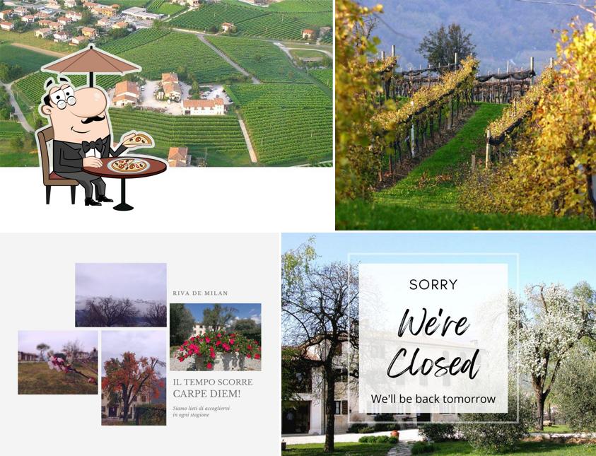 Goditi la vista dall'area esterna di Agriturismo Riva de Milan