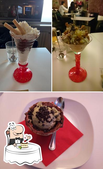 Baricentro serve un'ampia varietà di dolci