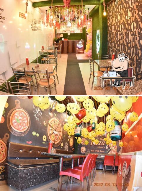 The interior of Hot Pizza Lovers