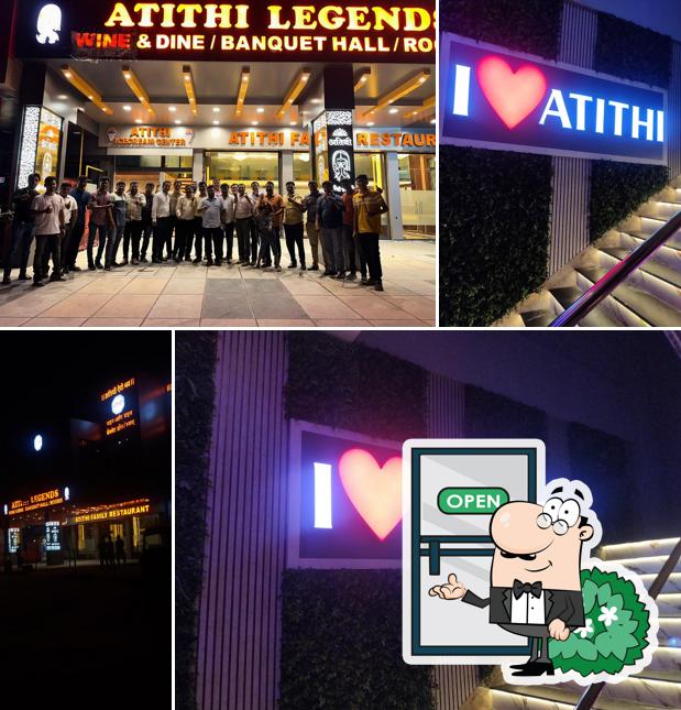 The exterior of Atithi Legends