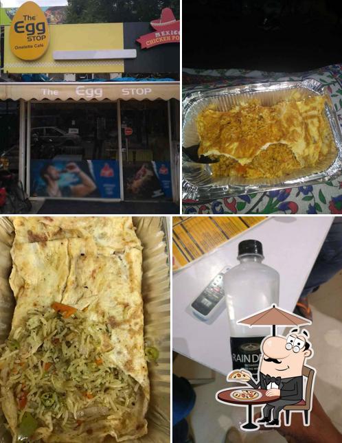 Check out how The Egg Stop - Omlette Cafe looks outside