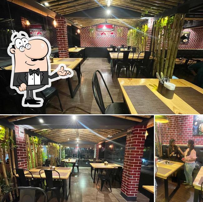 The interior of Sam Cafe