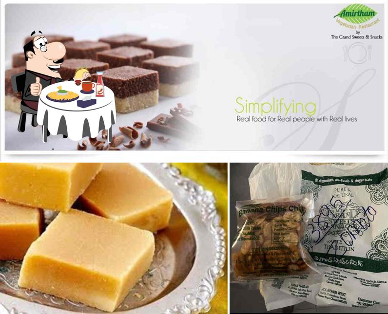 Cheese plate at The Grand Sweets & Snacks -Amirtham Restaurant