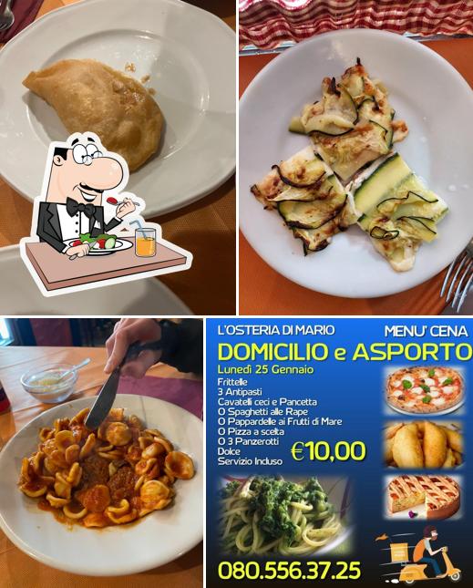 Cibo al L'Osteria di Mario