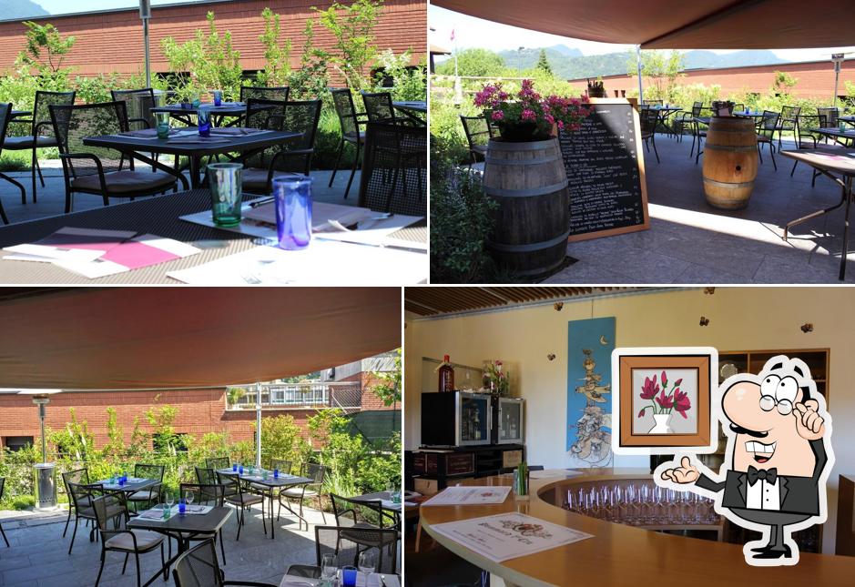 Gli interni di Antica Osteria del Leone Barberini