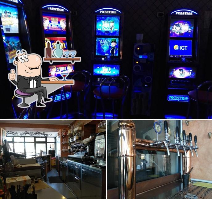 Gli interni di Bar Milly