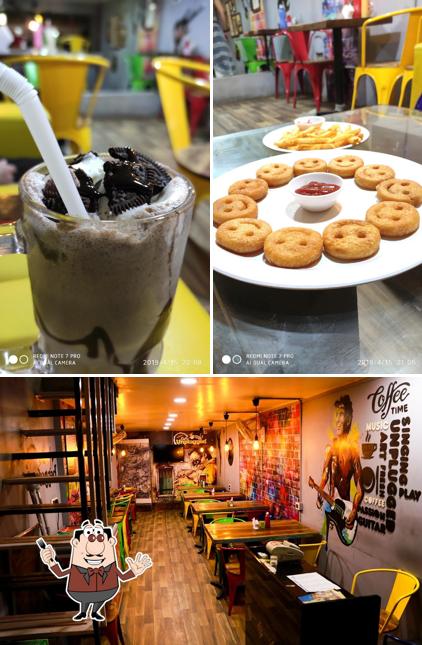 Food at Café Unplugged