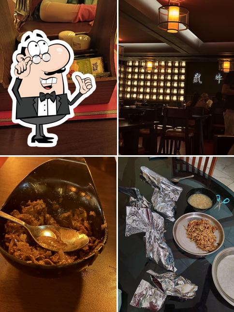 The interior of Chiyang Chinese Restaurant