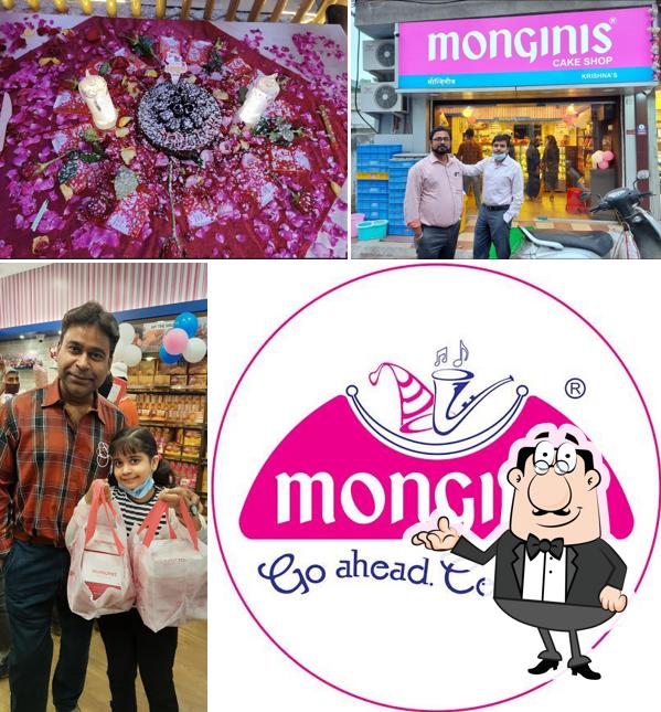 The interior of Monginis Cake Shop