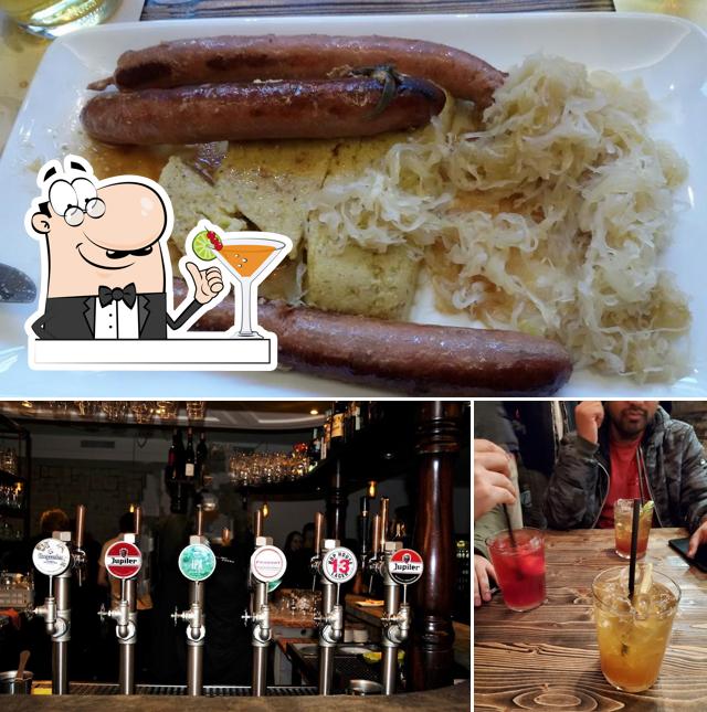 Dai un’occhiata alla foto che presenta la bevanda e cibo di Al Posta