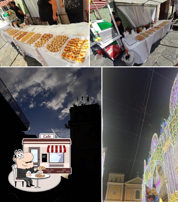 Dai un’occhiata alla foto che raffigura la esterno e cibo di BAR FIRENZE