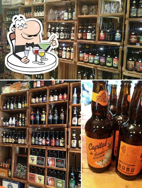 O Confraria Beer serve álcool