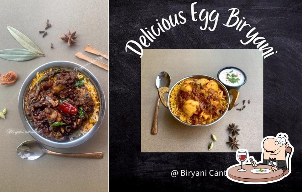 Food at Biryani Canteen