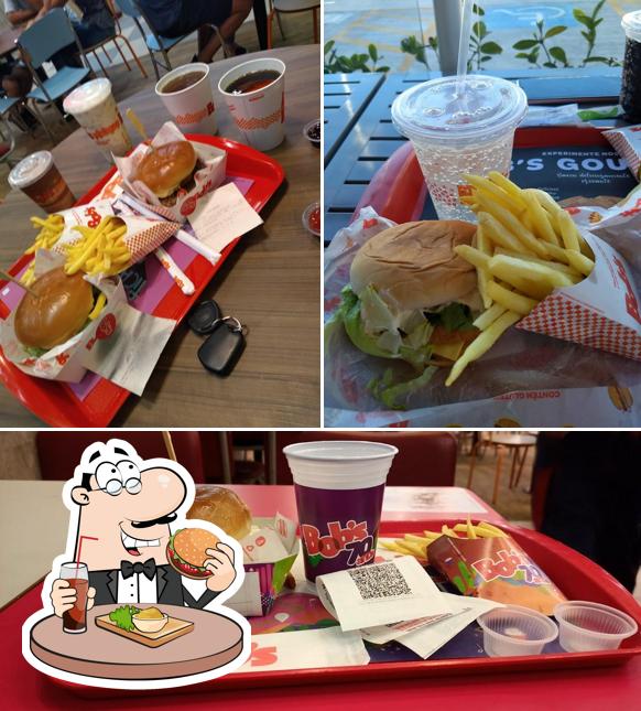 Experimente um hambúrguer no Bob's Burger - Drive Atibaia
