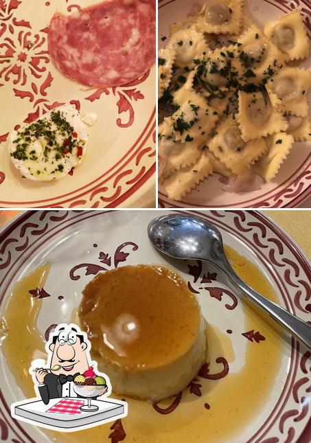 La Baita serve un'ampia gamma di dolci