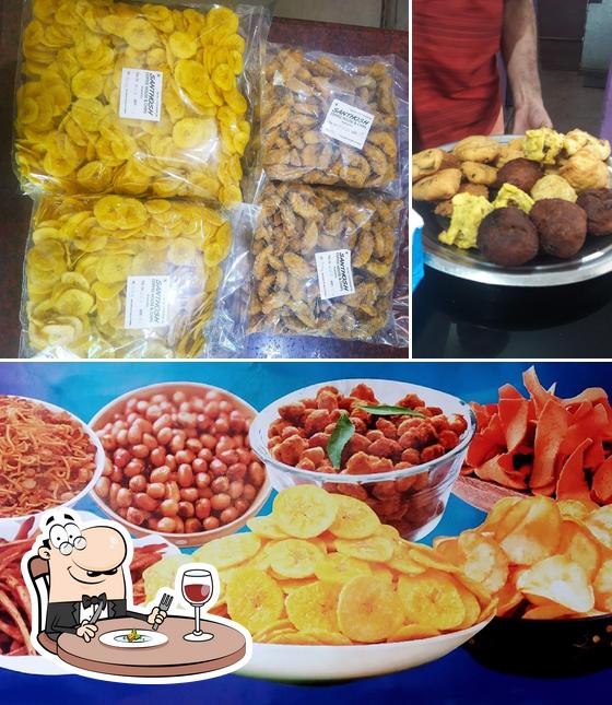 Food at Santhosh Coffee House