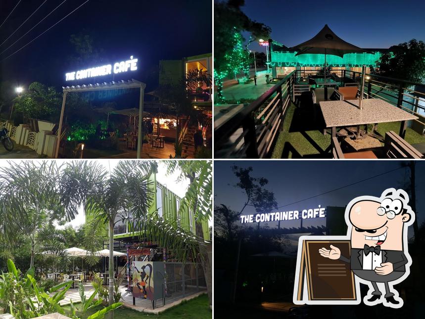 Check out how The container café looks outside