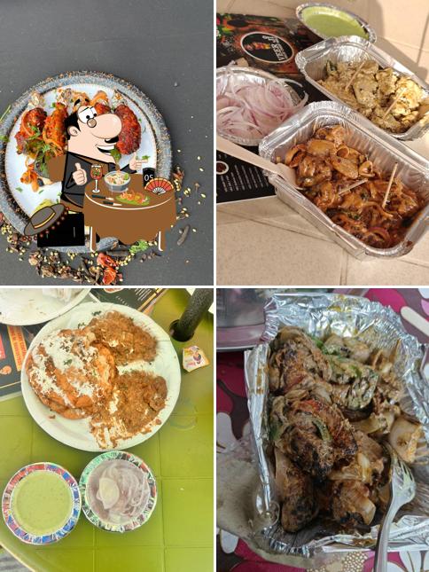 Food at Veer ji Malai Chaap Wale