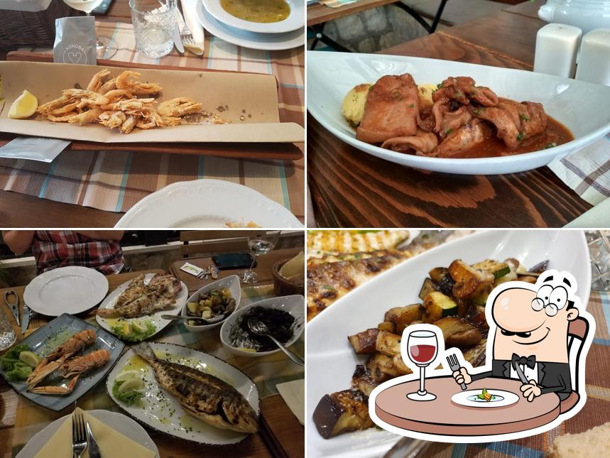 Cibo al Konoba Fetivi