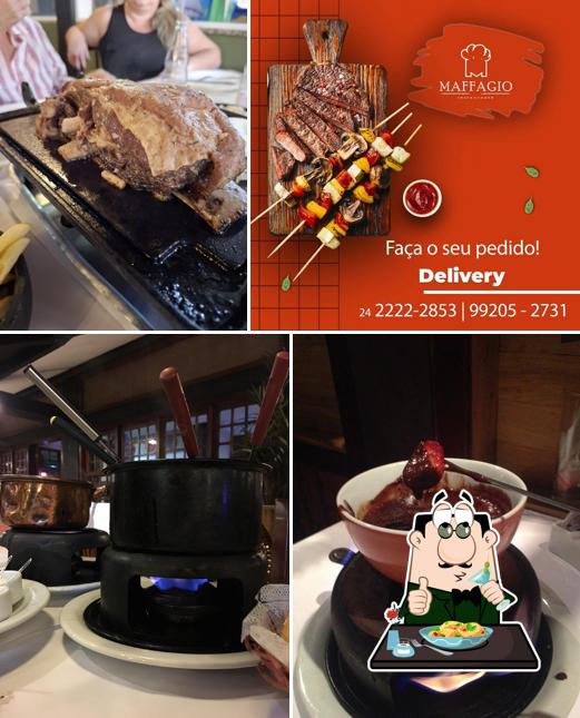 Platos en Maffagio Restaurante