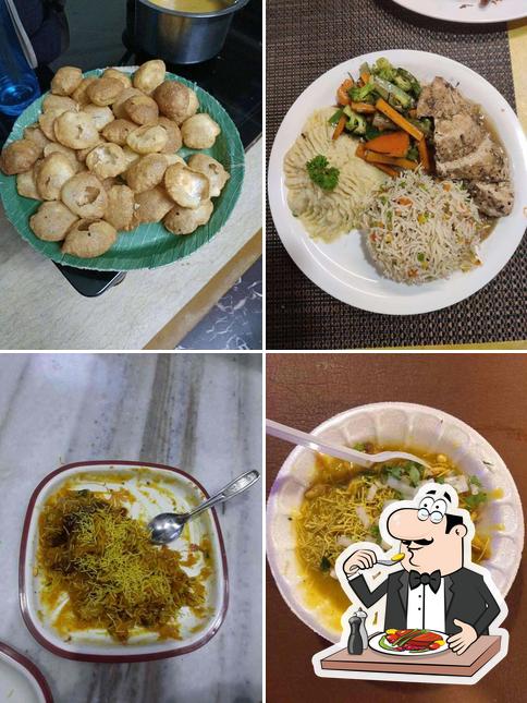 Meals at Ragadawale (jahangeer panipuri)