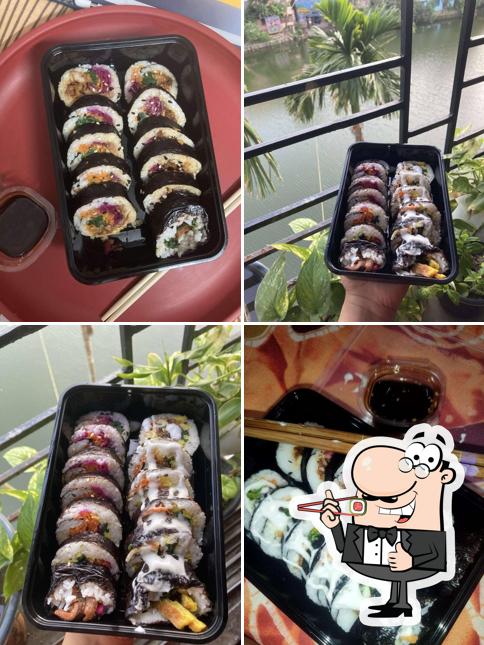 Get various sushi options