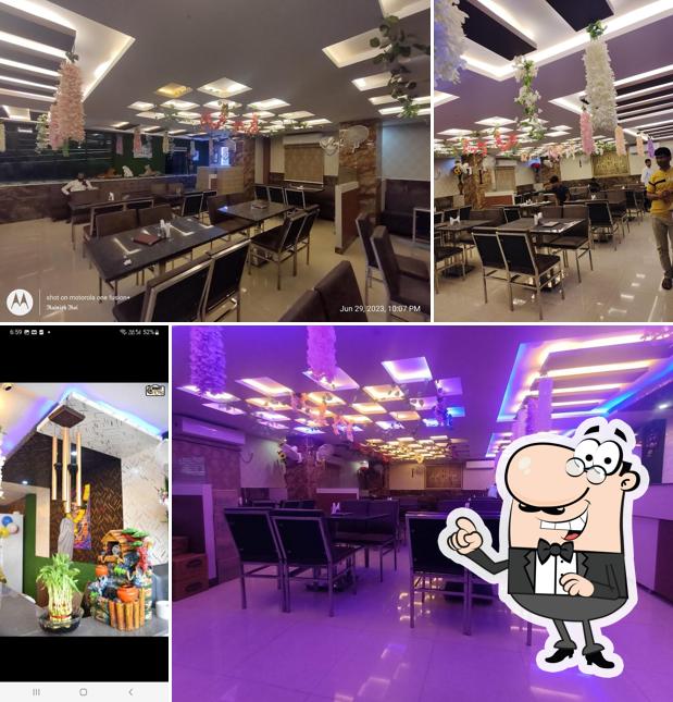 The interior of Balaji santosh dhaba