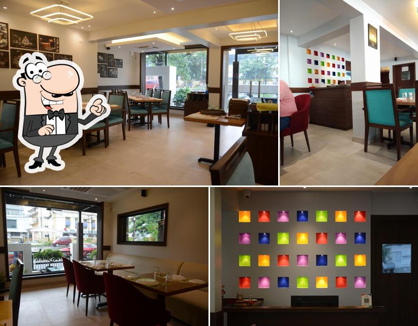 The interior of Turmeric Kitchen & Bar