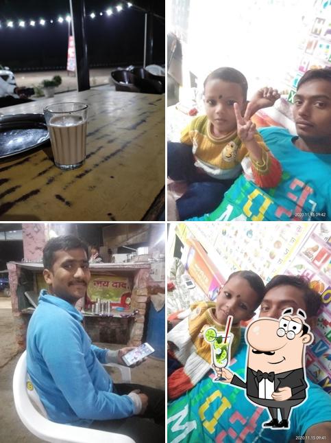 Enjoy a drink at चौधरी ढाबा खरावड़