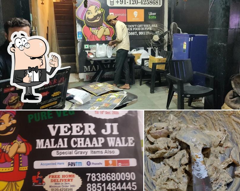 Here's a picture of Veer ji Malai Chaap Wale