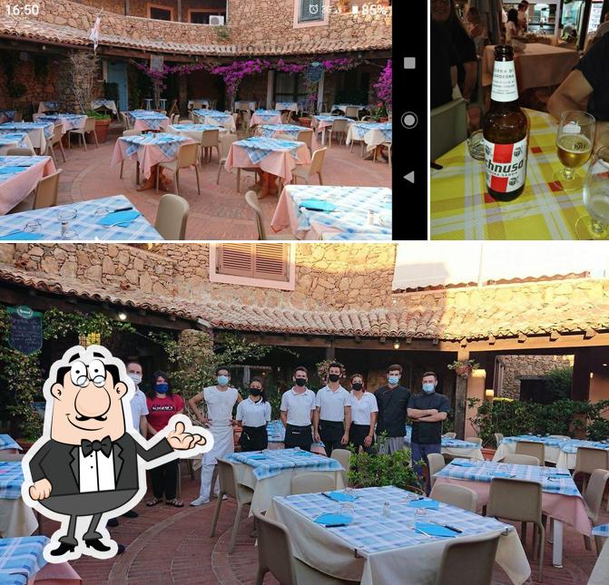 Questa è la immagine che presenta la interni e birra di Ristorante Pizzeria da Andrea