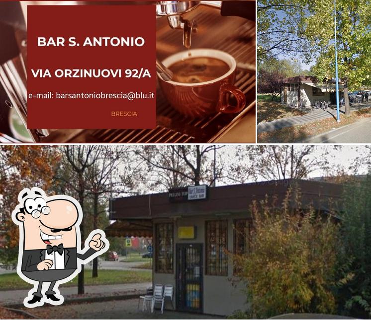 Questa è la foto che raffigura la esterno e bevanda di Bar S.Antonio