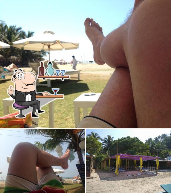 The restaurant's interior and exterior