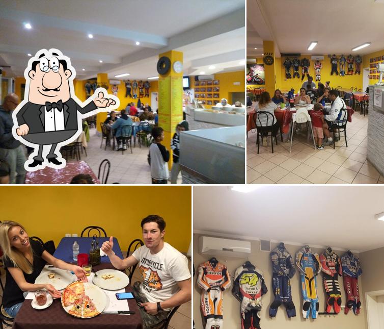 Gli interni di Da Canè Pizzeria