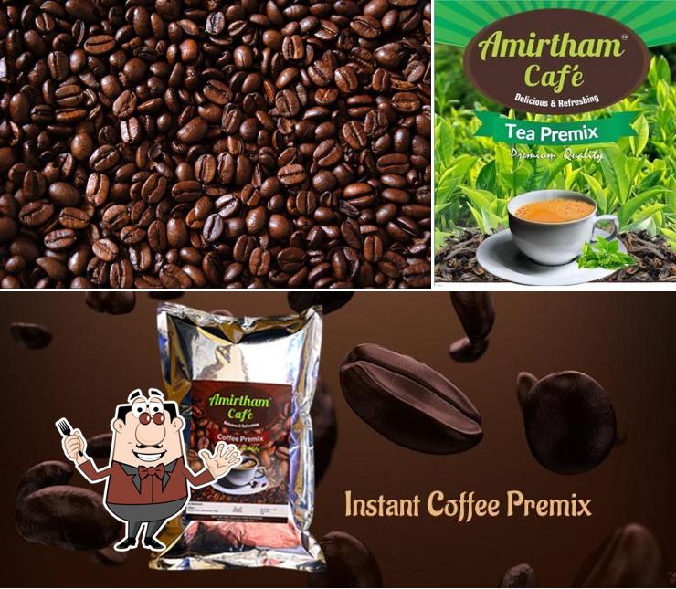 Amirtham Cafe Tea Coffee Vending Machine Manufacturer Coimbatore Tamilnadu India