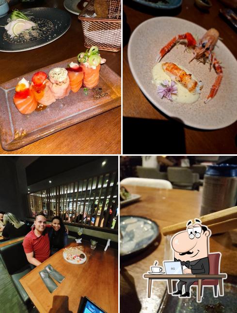 O interior do Daisho Japanese Food