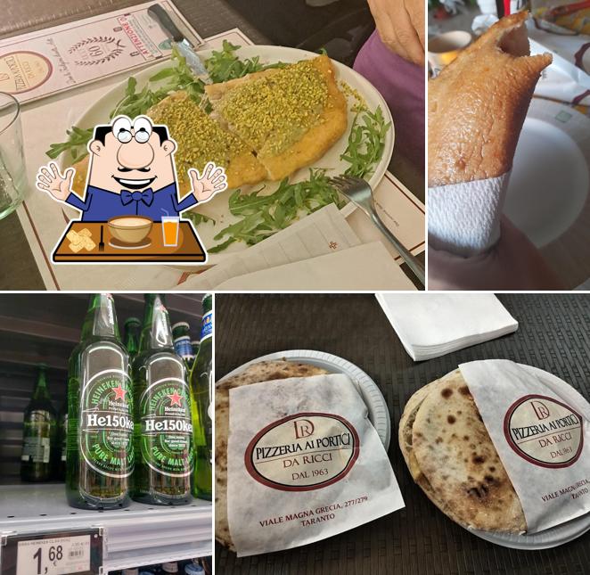 Cibo al Pizzeria ai Portici da Ricci dal 1963