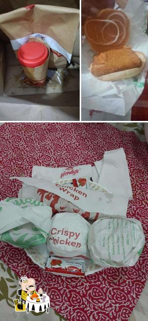 Food at Wendy's Burgers