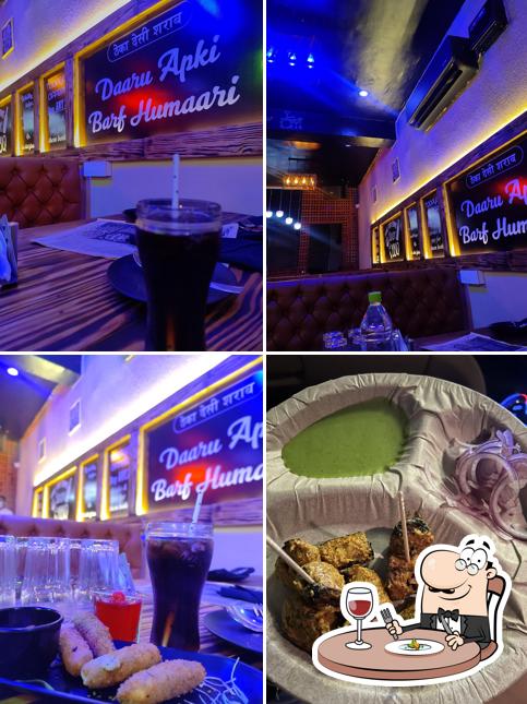 Food at The Chaap club