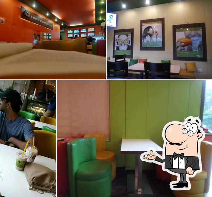 The interior of Cottage Café By Smoothie Valley