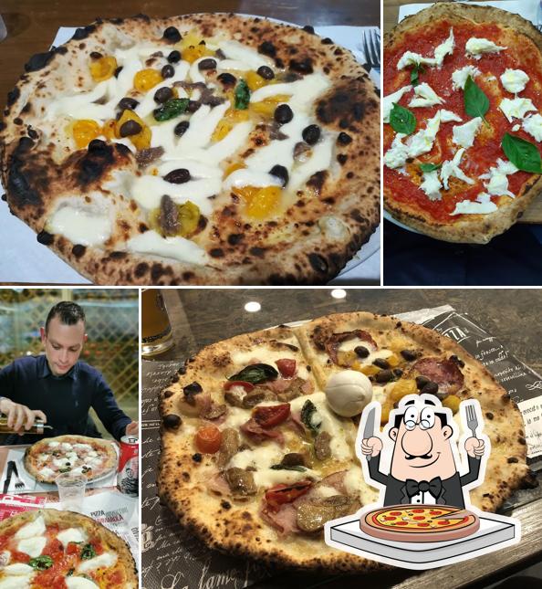 A Fuoco e Farina, puoi provare una bella pizza