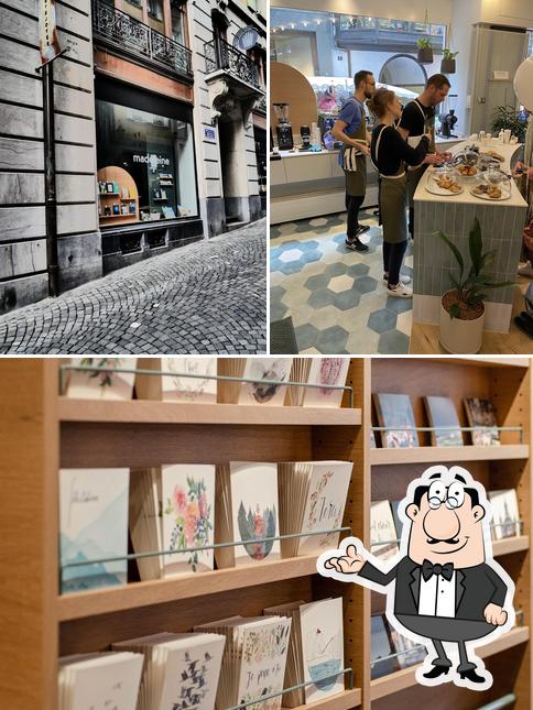 Dai un'occhiata agli interni di Madeleine - Café, Livres & Co