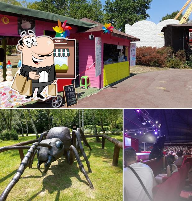 Puoi goderti l'aria fresca da seduto all'esterno di Chiosco del Pop Corn