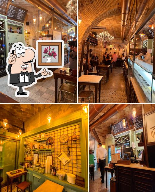 Gli interni di Pane e Salame