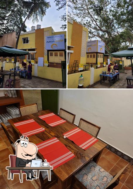 The interior of Avinya Cafe