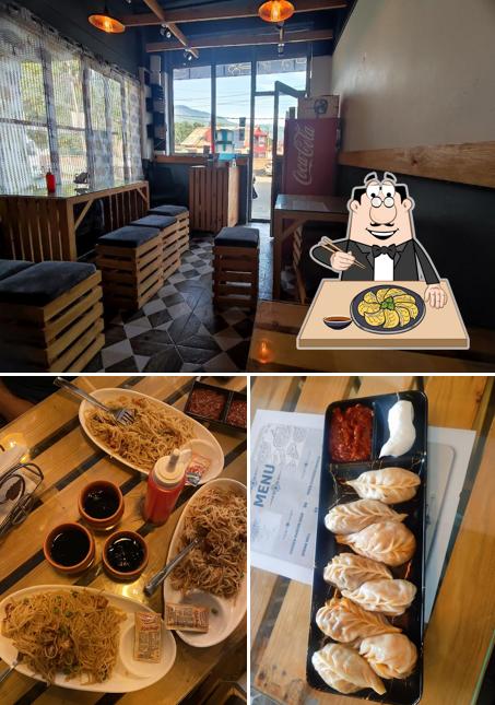 Gyoza at Hashtag Cafe