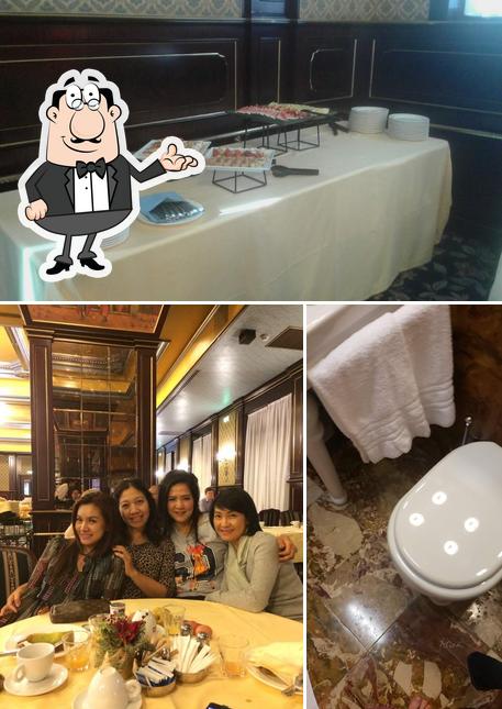 Gli interni di La Brasserie De Milan