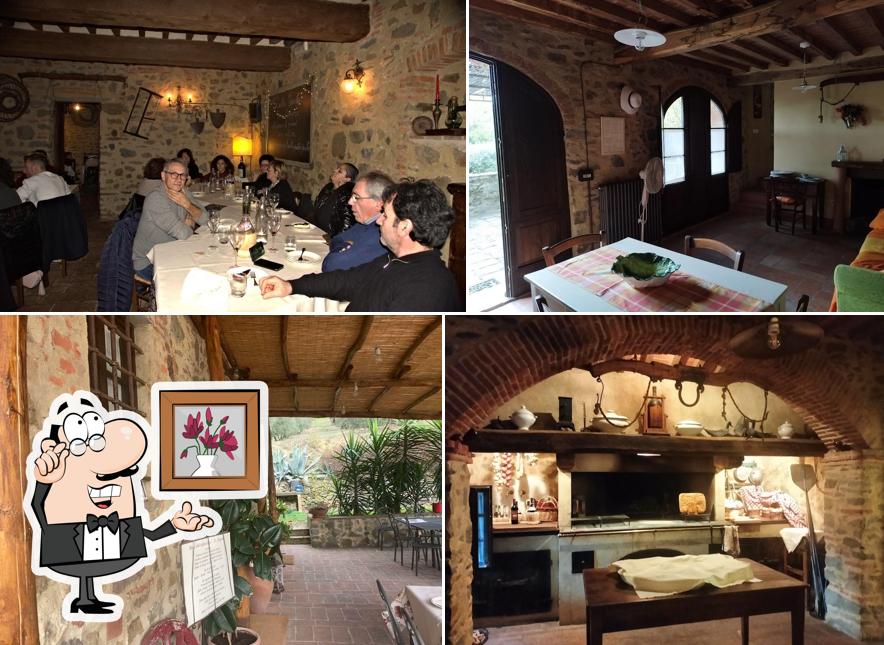 Gli interni di PODERE LA FAUSTA