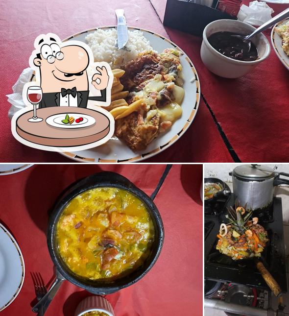 Platos en Restaurante D gustte