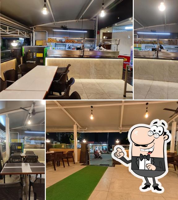 The interior of SAI Veg Cuisine Restaurant - Best restaurant in pune